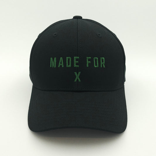 made for x - classic snapback - black