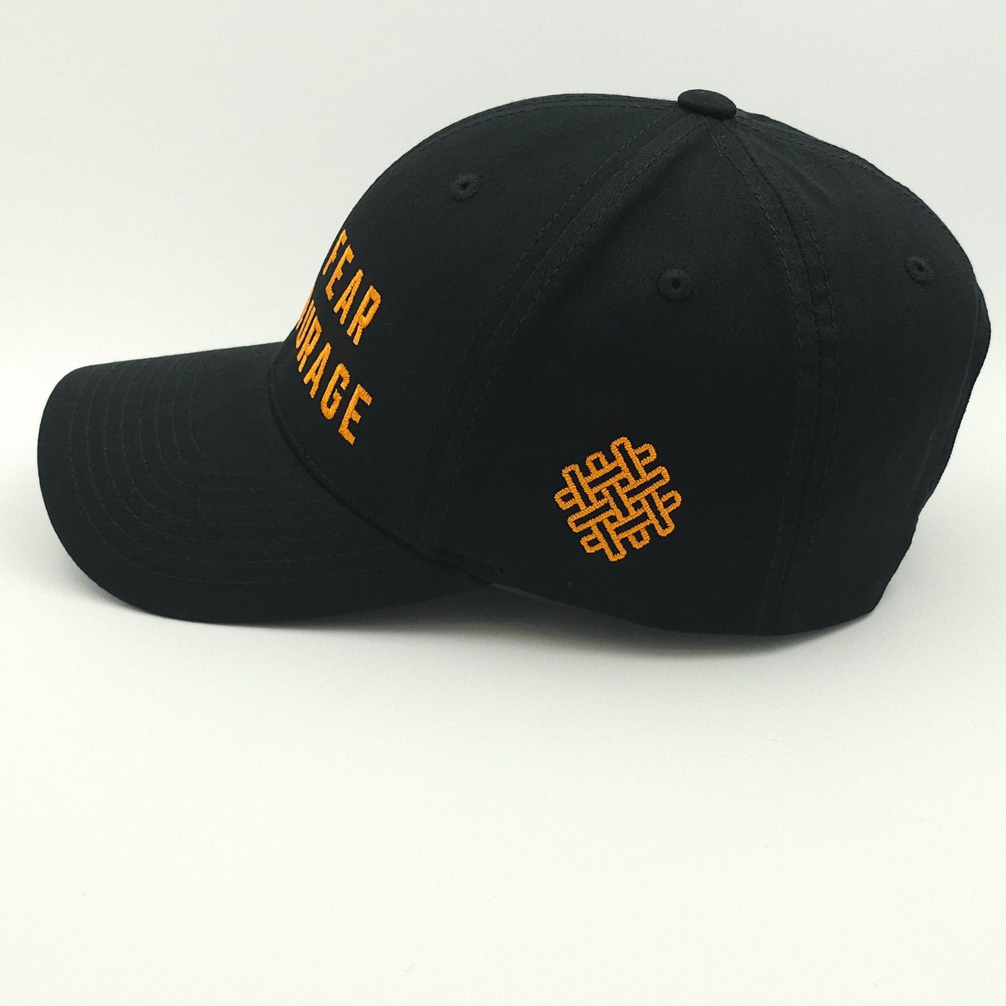 feel fear find courage - classic snapback - black