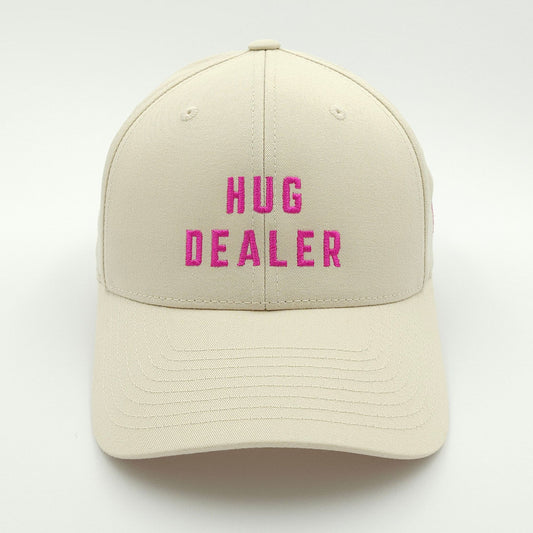 hug dealer - classic snapback - beige