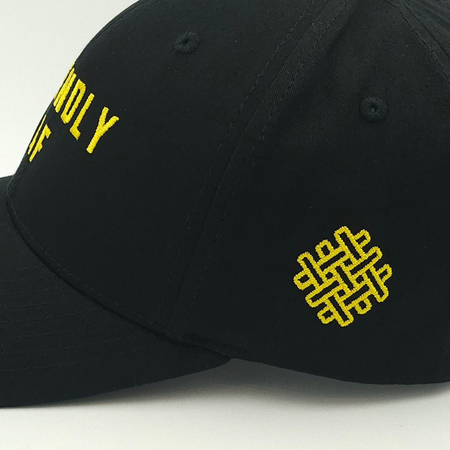 friendly af - classic snapback - black