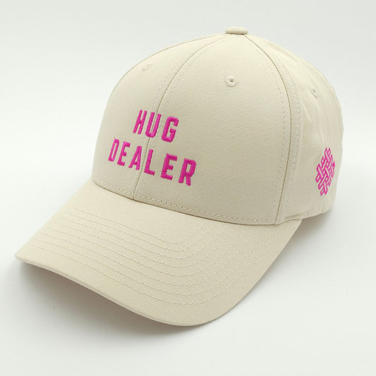 hug dealer - classic snapback - beige