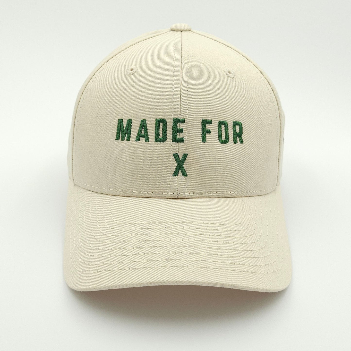 made for x - classic snapback - beige
