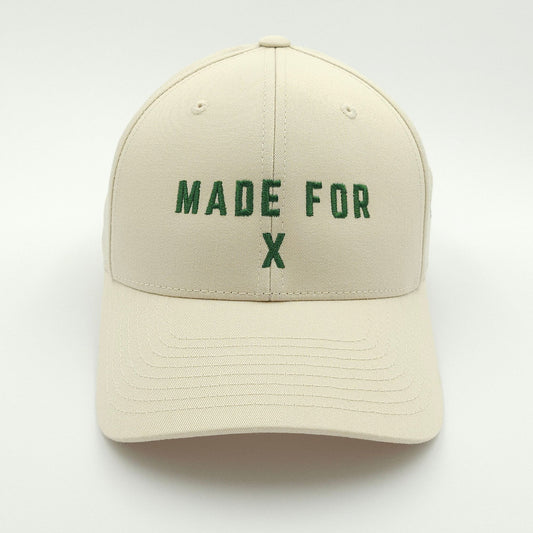 made for x - classic snapback - beige