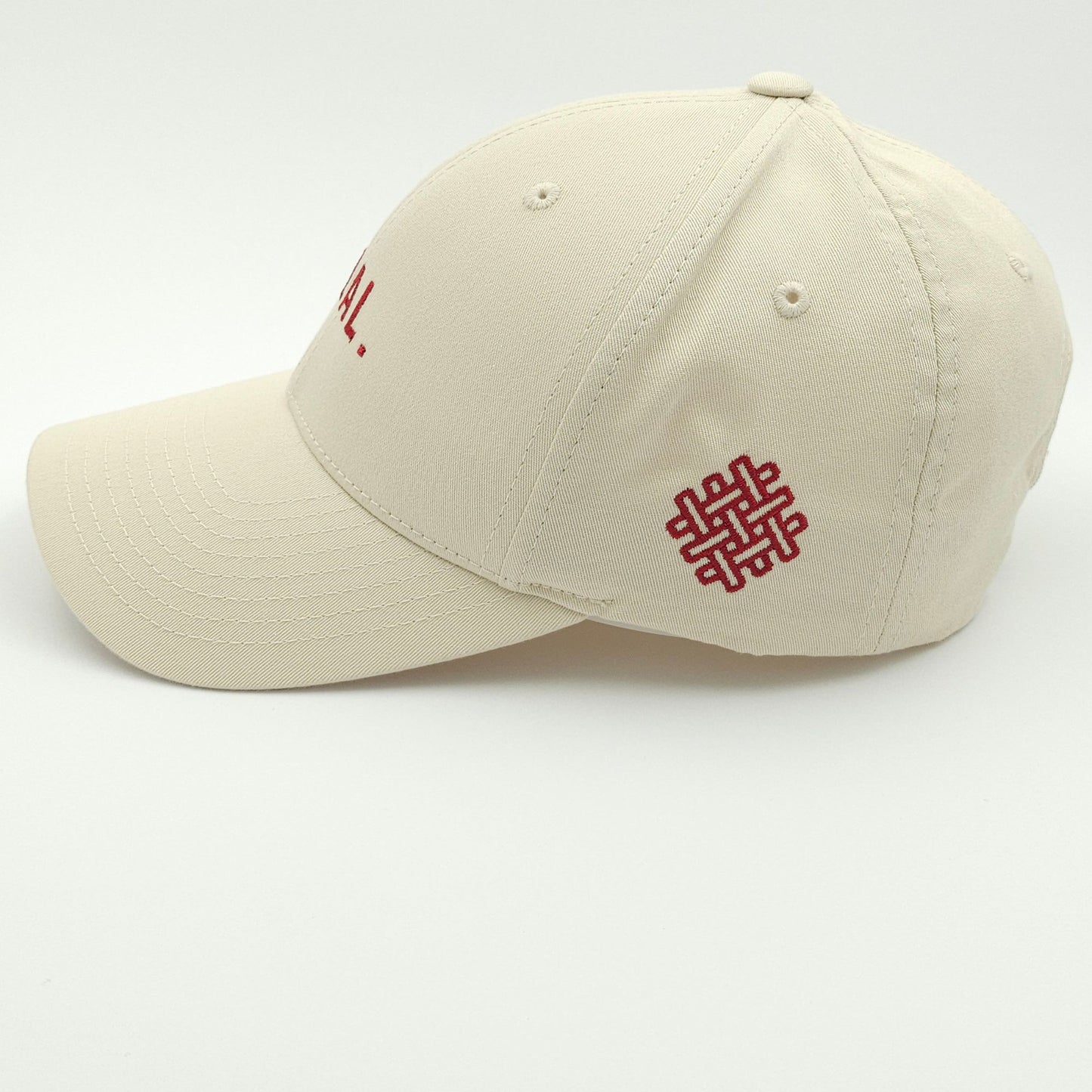 real. - classic snapback - beige