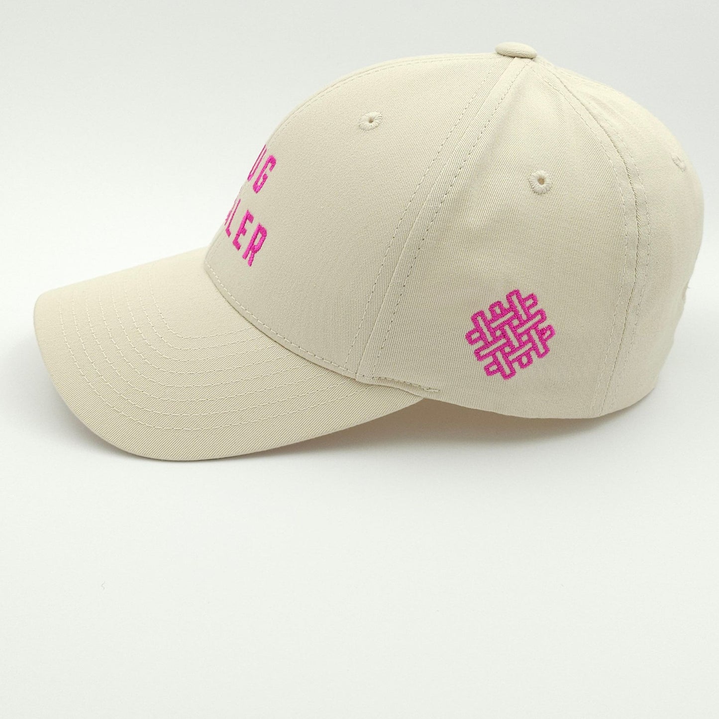 hug dealer - classic snapback - beige