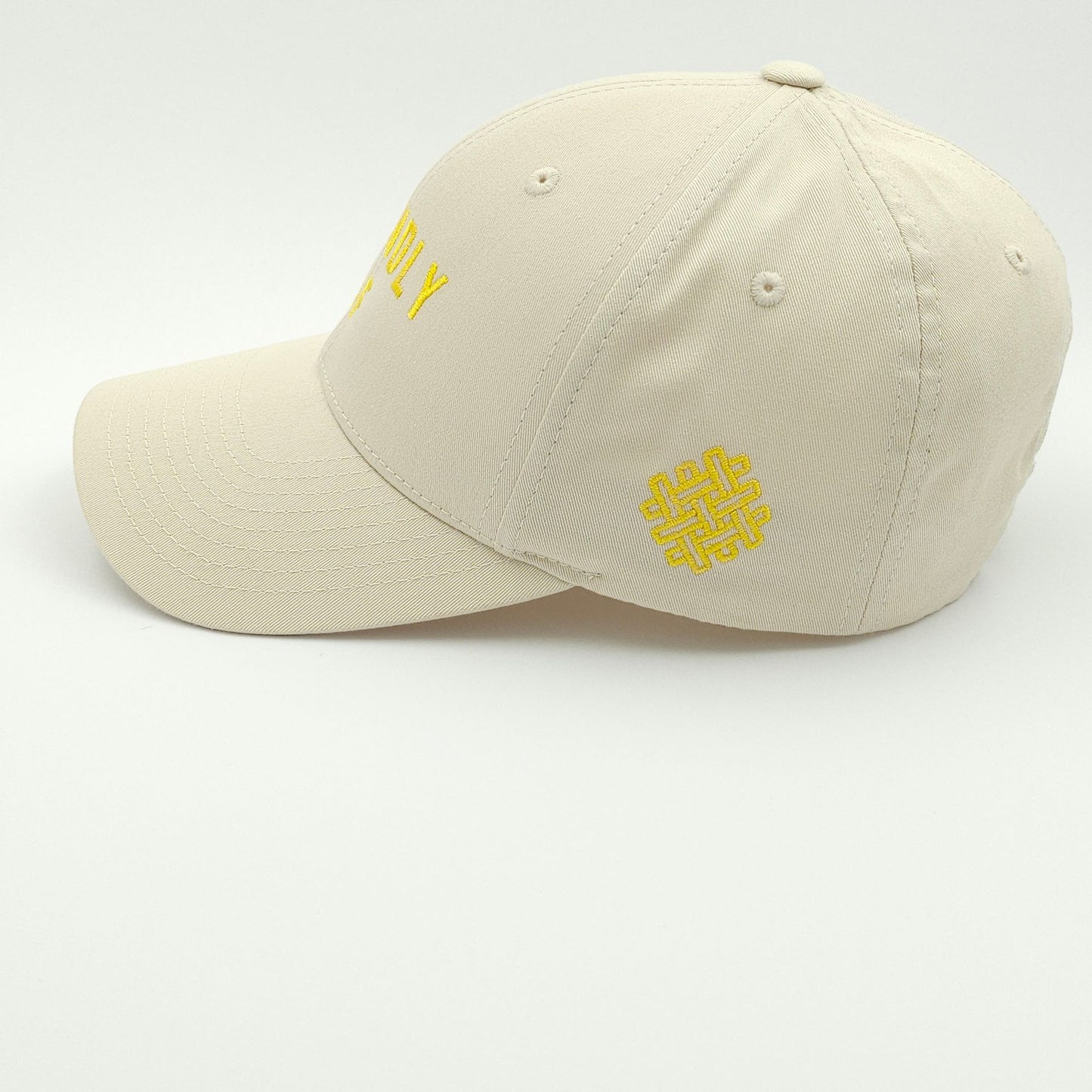 friendly af - classic snapback - beige