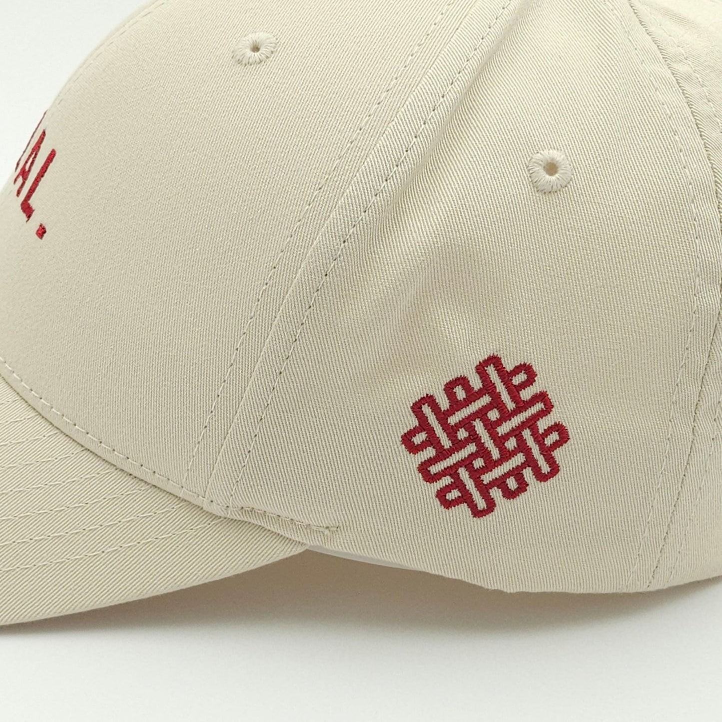 real. - classic snapback - beige