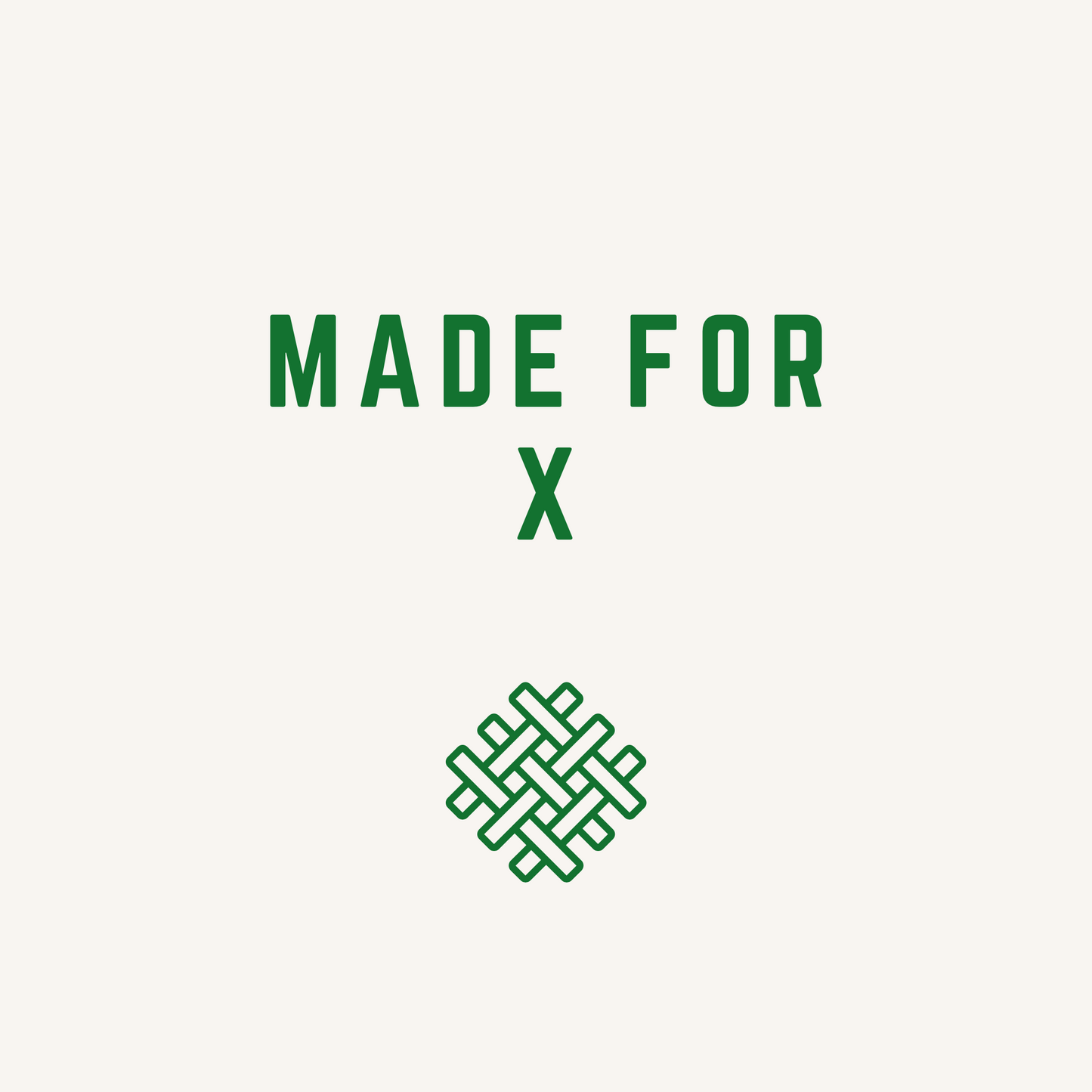 made for x - classic snapback - beige