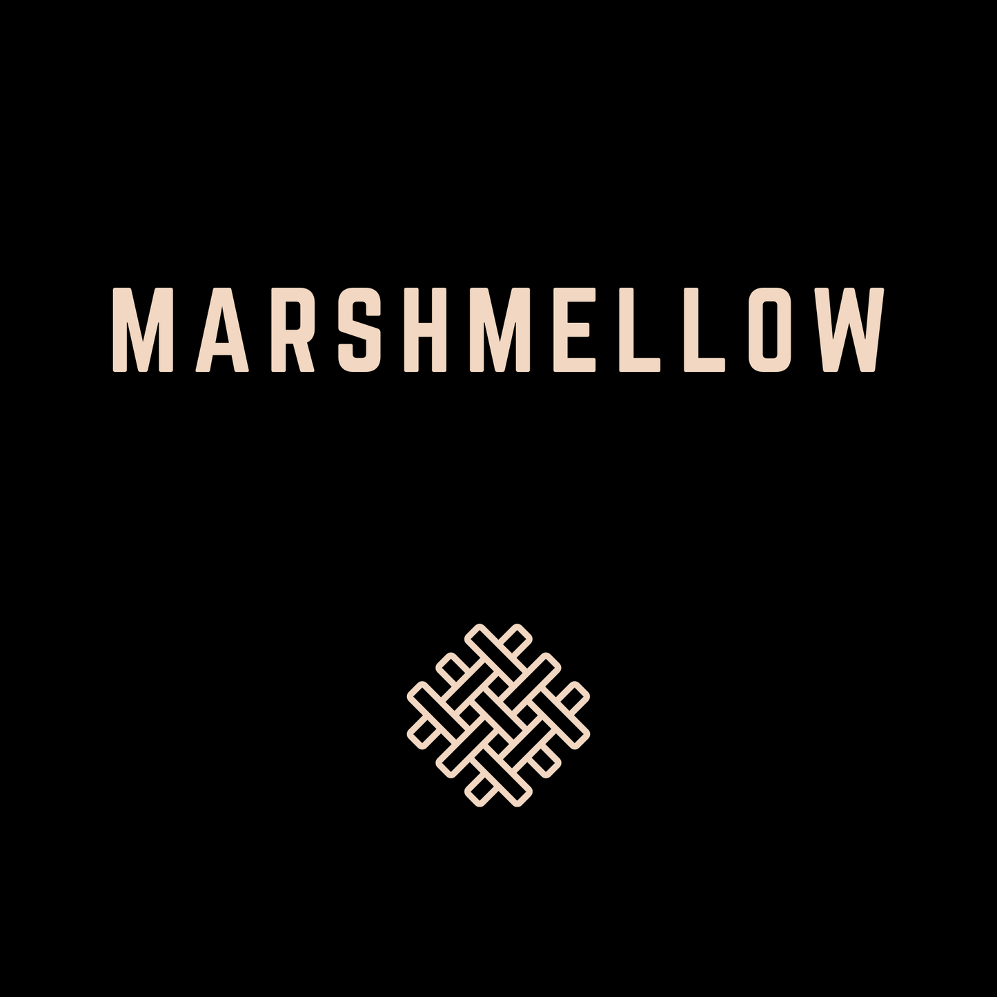 marshmellow - classic snapback - black